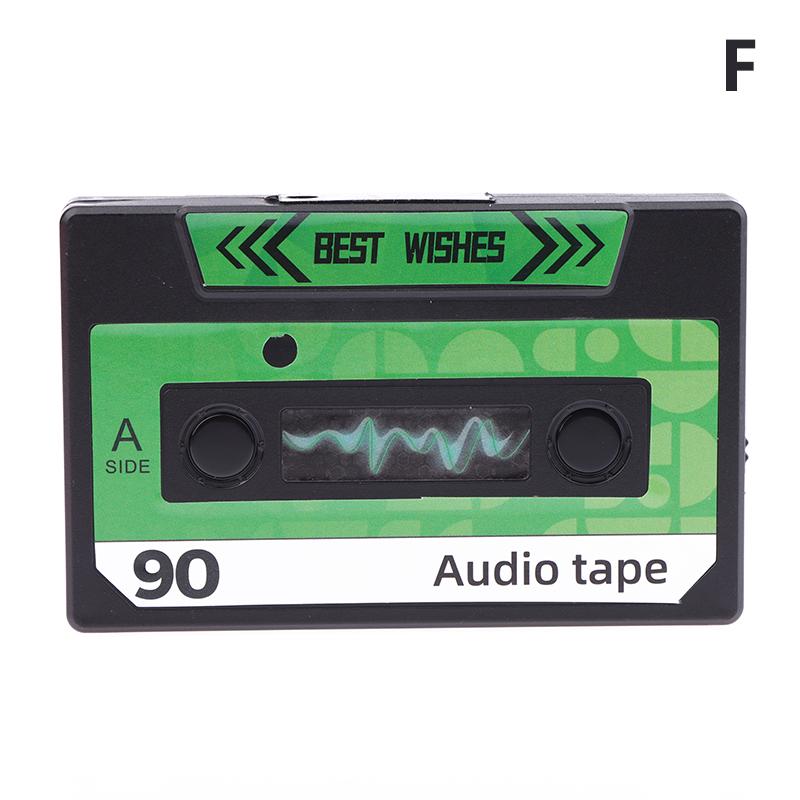 Selbstgemachte DIY Grußkarten Ins Aufnehmbare Postkarte Kassettenband Selbstgemachte DIY Valentinstagsgeschenke 5 Min. Tonaufnahme