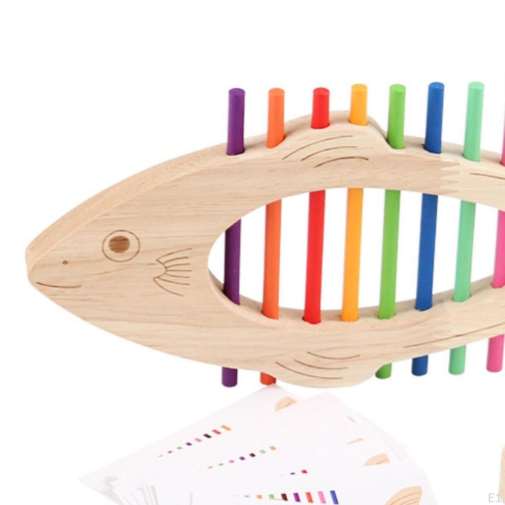 Kindergarten Early Education Toy Hand Eye Coordination Matching Birthday Gift Color for