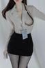 HAMRETHYPPZ BJD Ball Jointed Doll Doll Maid Ball Jointed Doll HR Lady Female Sexy Suit and Body Not Black Blue 1/4 1/6 1/3 Dress, Costume, Outfit,