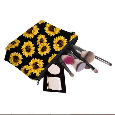 Bedruckte Kosmetiktasche, süße Make-up-Tasche für Frauen, Reise-Make-up-Kulturtasche, Organizer, Aufbewahrung, Waschtasche, Stifttasche