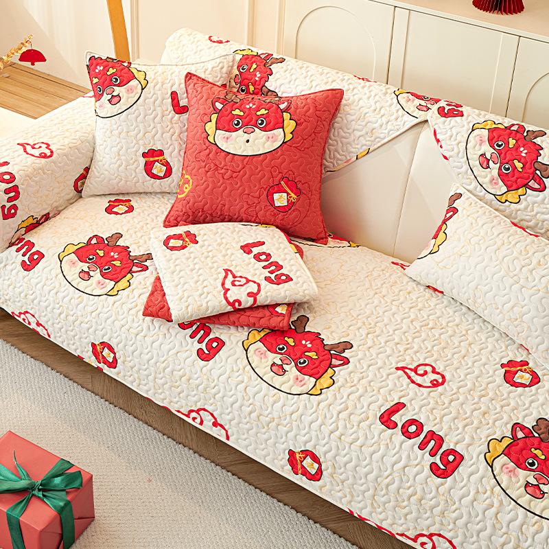 Подушка для дивана из чистого хлопка — фото 5