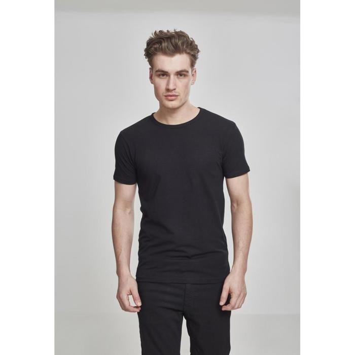 T-shirt - Urban Classic - Fitted Stretch Tee - Noir - Manches Courtes - Ajusté