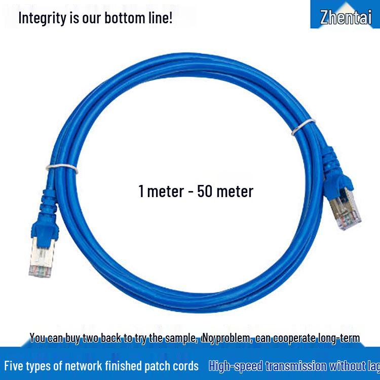 

Високошвидкісний кабель Ethernet (Від 1 до 50 М) для домашніх та офісних мереж 30 Meters синій