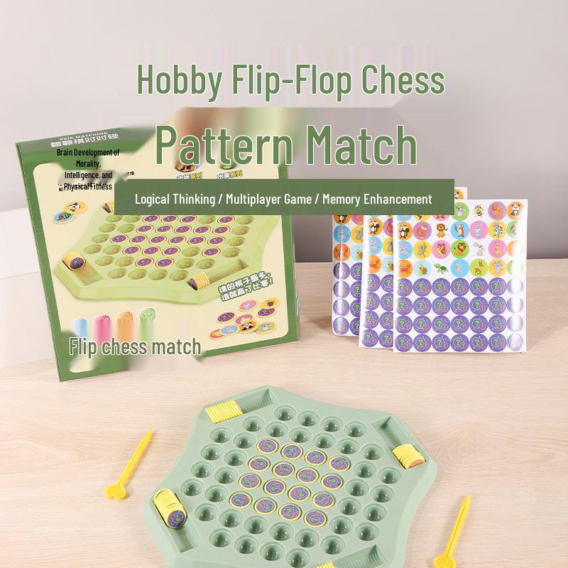 Memory Match-3 Battle Board: Interactive Parent-Child Educational Game