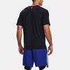 Under Armour Cotton Print T-Shirt Men Tops Black 1362006-001