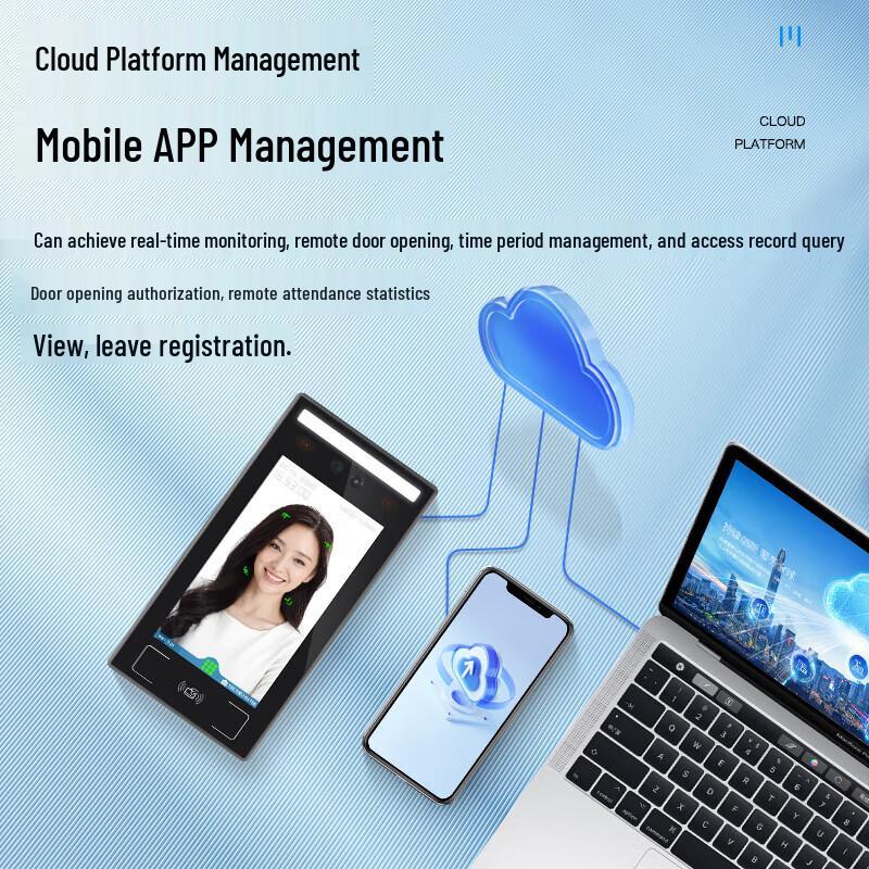 GEPAD HMQ-700 Fingerprint & Facial Recognition Access Control System