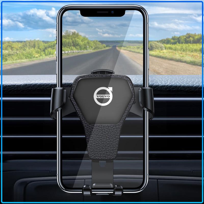 For Volvo XC90 XC60 XC70 XC40 V90 V60 V40 C70 C30 S80 Car Phone Holder Vent Bracket GPS Navigation Mobile Car Goods