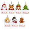 Acrylic Christmas Cash Gift Holder Ornament Clear Christmas Ornament  Cash Gift Presentation