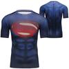 Men's and Women's Simple 3D T-shirt Captain America/Spider Man/Iron Man Printed Summer Short Sleeve Round Neck Loose