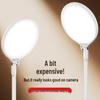 LED Shadowless Desktop Beauty Light: Full Screen Round Flat Panel for Indoor Photography