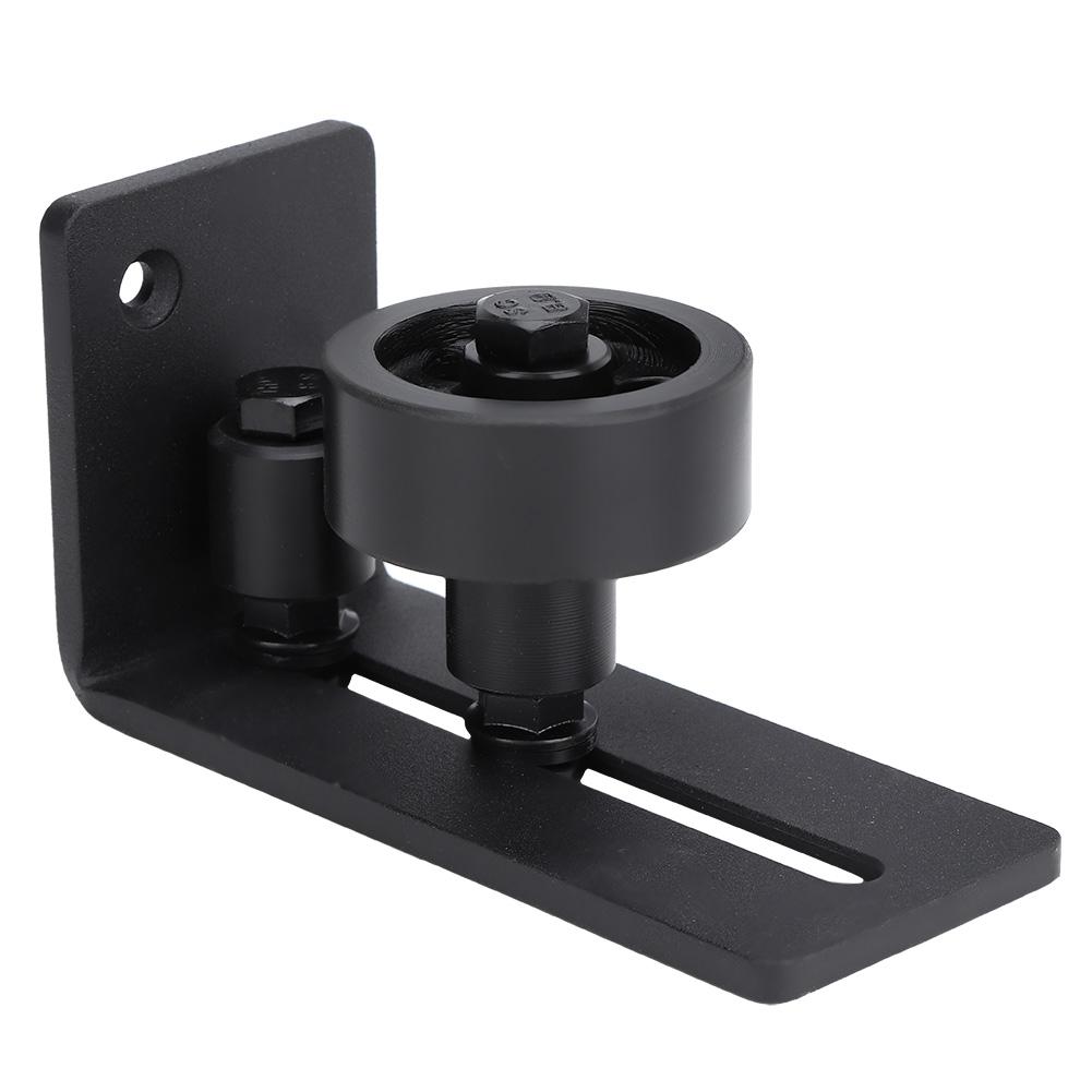 Adjustable Carbon Steel Floor Guide for Sliding Barn Door(Double Roller)