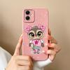 For Samsung Galaxy A06 Phone Case Heart-Butterfly Funda For Samsung A 06 Back Cover Camera Protection Liquid Silicone Bumper