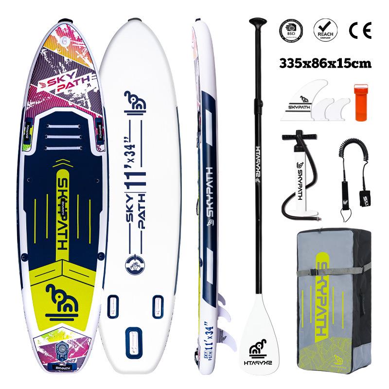 Professional Racing PVC Inflatable Stand-Up Paddleboard for Outdoor Use