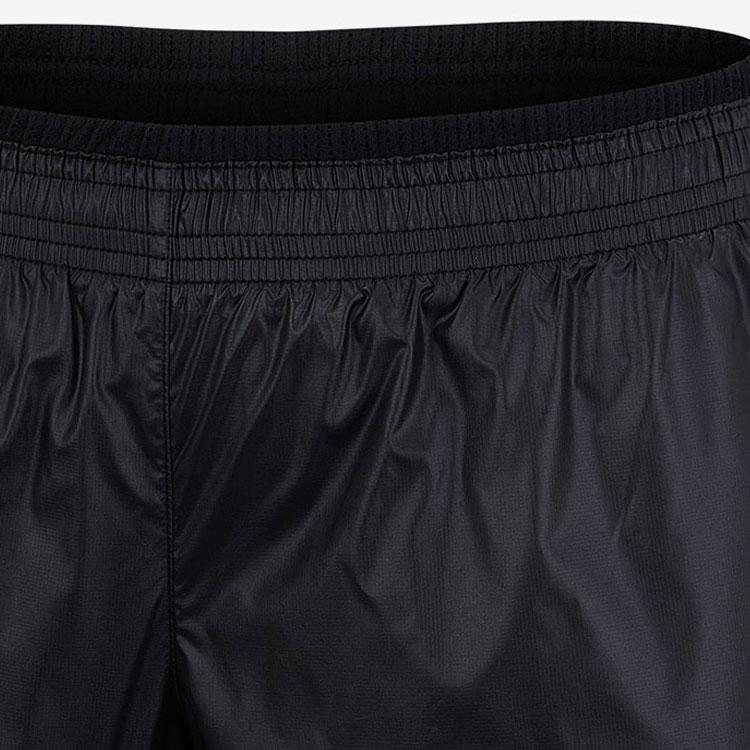 Nike Großer Logo-Print Atmungsaktiv Elastischer Bund Lässige Shorts Damen Shorts Schwarz DB4355-010