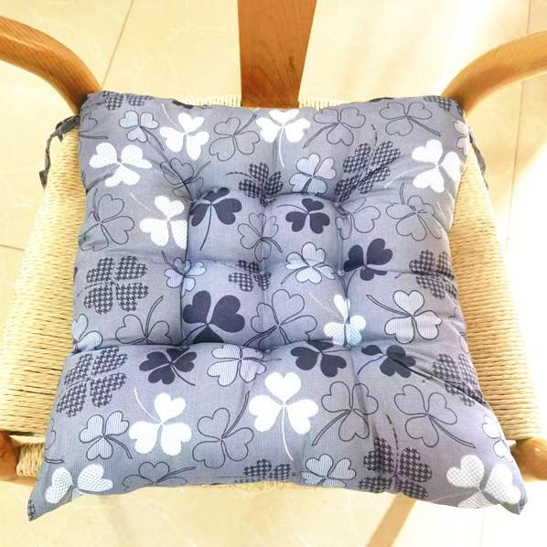 Thickened Printed Chair Seat Pad for Office, Student, or Dining Chairs
