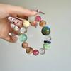 Women's Original Design Natural Crystal Agate Beaded Bracelet