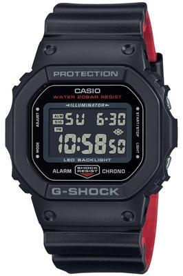 Siyah x Kırmızı [Casio] [] DW-5600UHR-1JF Erkek Saati