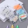 6 tk/komplekti paranduslint Pehme haardega sujuv töö plastikust kreemjas värvi liimirulliga koolitarbed