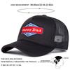 Men Happy Dad Letter Embroidered Baseball Cap Mesh Hat Outdoor Adjustable Sunscreen Leisure Hat Spring Autumn Travel Tourism Beach Vacation