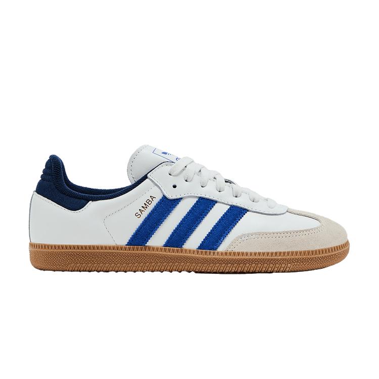 adidas Samba OG Белый Королевский синий Ночной индиго 36