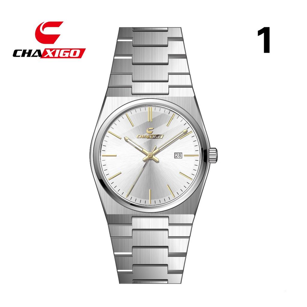 CHAXIGO Quartz Watch Ultra-thin Men's Watch Waterproof Calendar
