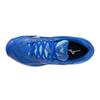 Mizuno Wave Medal 7 Table Tennis and Size 2E Shoes, Stability, Cushioning, Responsiveness, Blue/White/Turquoise, 28.5 cm,