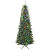 Christmas Tree 210 Cm Illuminated with 350 White and Coloured Lights, 9 Lighting Modes
