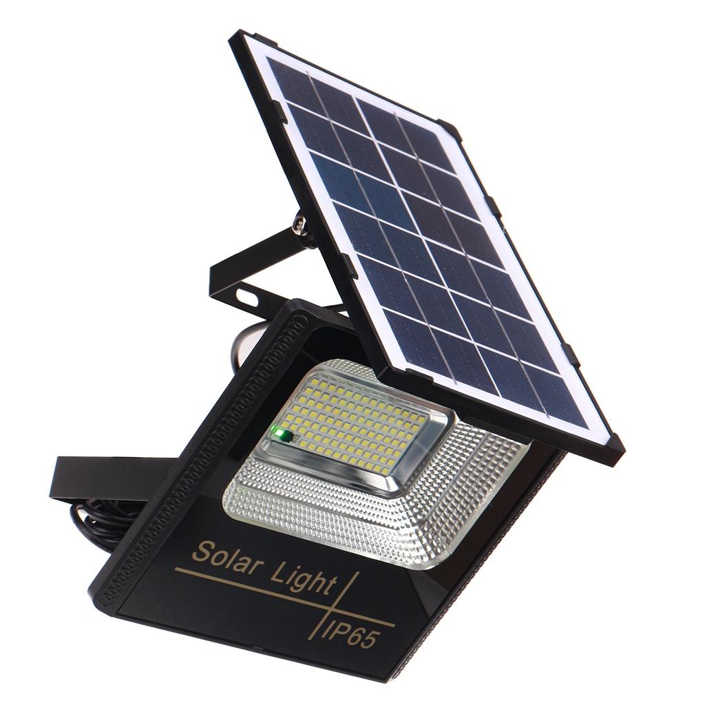 6V LED Solar Floodlight Portable Spotlight Outdoor Garden Light Waterproof Wall Lamp 200W with Remote Control 129PCS