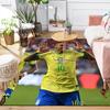 1pc Brazilian Footballer Victory Rug, Office Carpet Indoor Outdoor Entrance Doormat, Non-Slip Soft And Comfortable, Living Room. DT707029