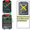 Outdoor LED Work Light Emergency Light High-Intensity Chip Plug-and-Play Power Tool Accessories For Makita Bosch etc.18V-21V Li-ion Batteries