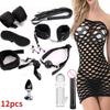 Sex toys for women BDSM sexual couples kit erotic accessories handcuffs for session Anal plug sex game Adult Sexy Toys sexyshop