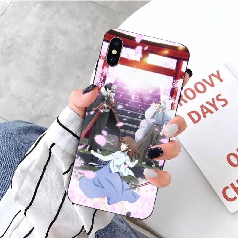 Kakuriyo No Yadomeshi Anime Phone Case For IPhone 14 13 12 11 XS X 8 7 6 Plus Mini Pro Max SE 2022 Soft Black Phone Cover