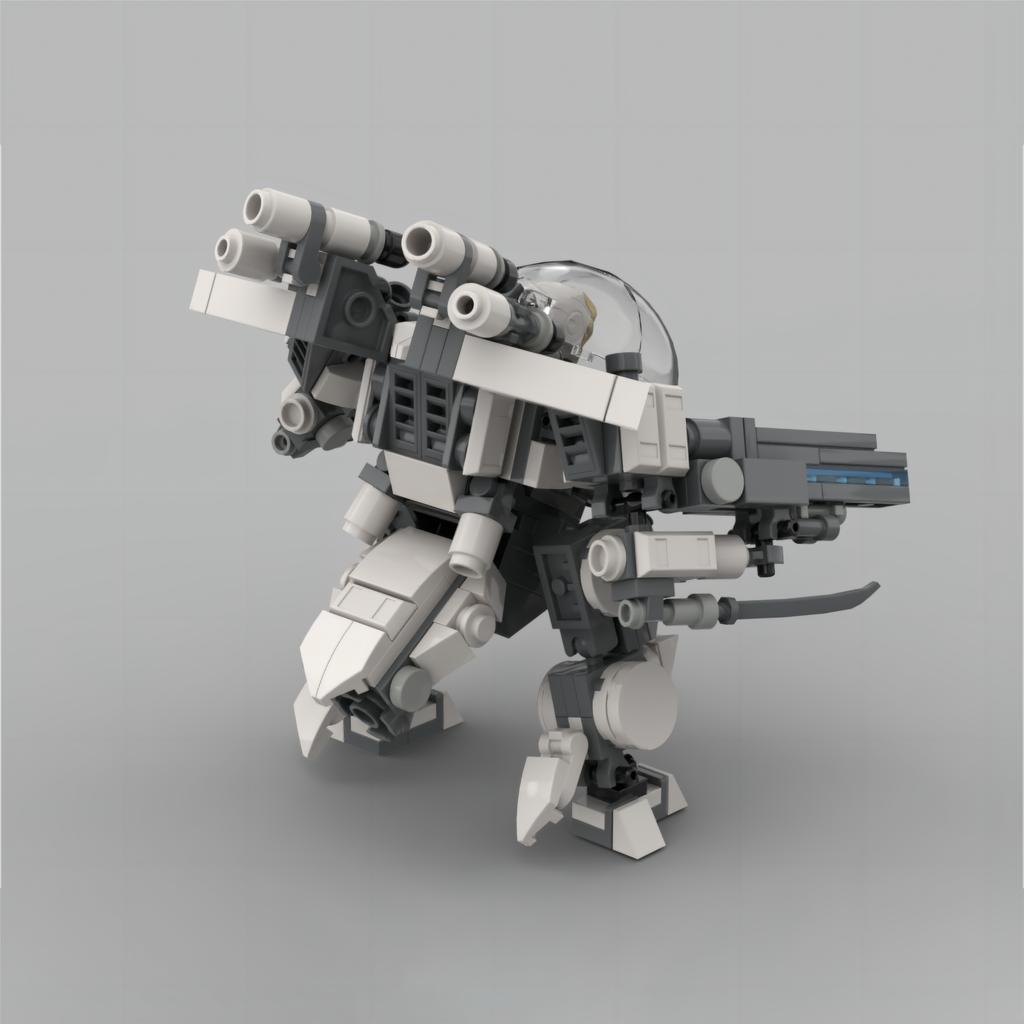 AF-03 War Machine Mecha Roboter Bausatz Bauspielzeug Set MOC Bausatz Kinder Geburtstagsgeschenk