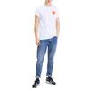 Puma Sports Fitness Round Neck Short Sleeve T-Shirt Men Tops White 598627-02