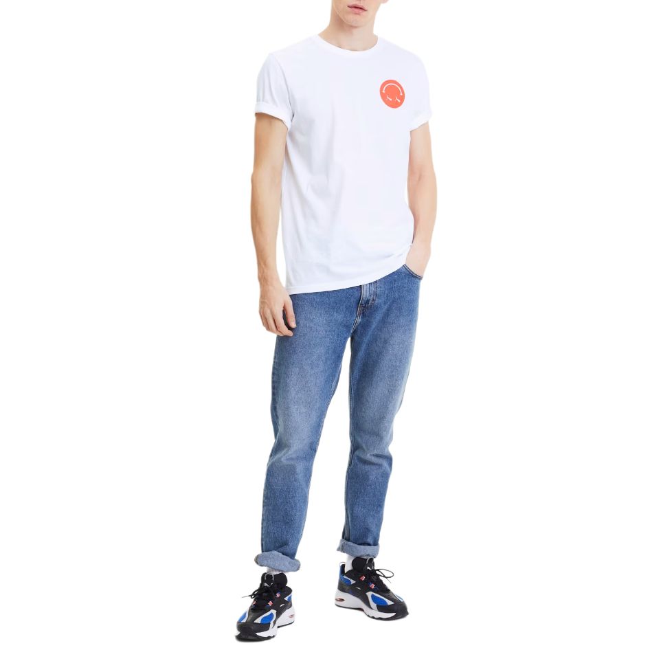 Puma Sports Fitness Round Neck Short Sleeve T-Shirt Men Tops White 598627-02