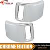 2PCS Chrome Rear Taillight Lamp Cover For Dodge RAM 1500 2500 3500 -2024