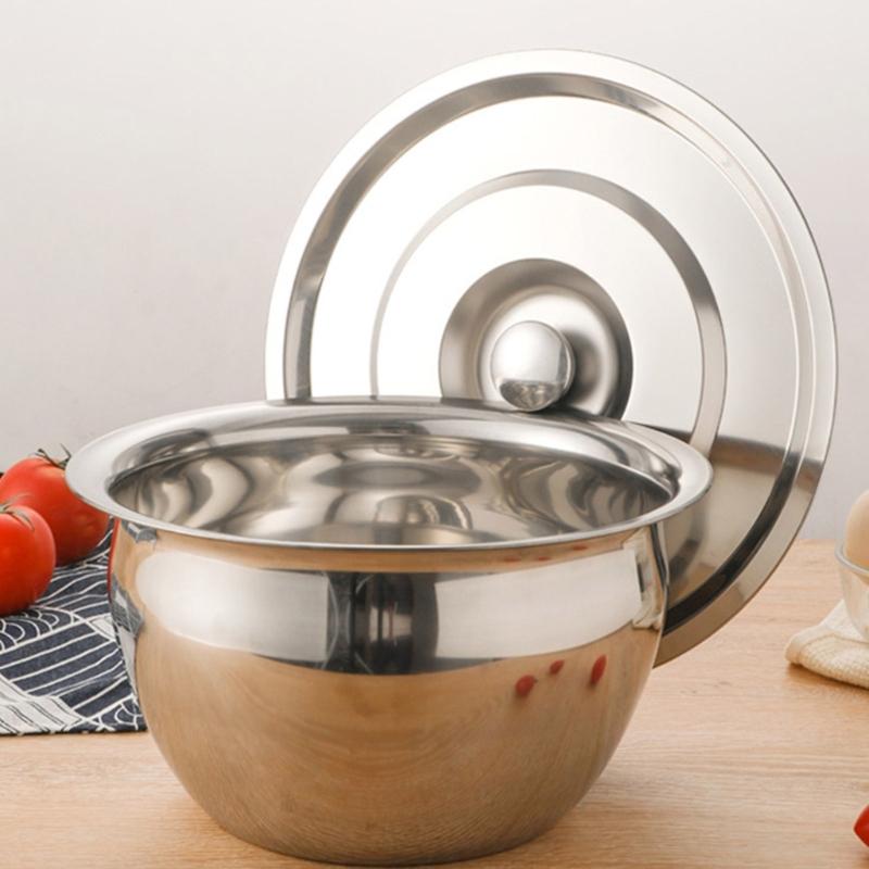 Stainless Steels Frying Pan Cover for Pots Woks Sustainable Kitchen Essential Restaurant Tool Cookware Cover