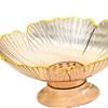 Decorative Fruit Bowl with Draining Holes Holder Table Centerpiece Snacks Tray