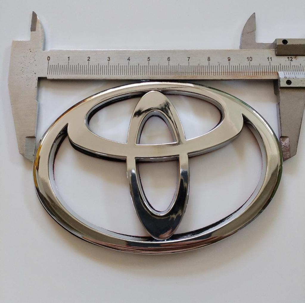 Fits Toyota Emblems: Front & Rear Camry, Crown, Reiz, Corolla, Vios, Highlander Car Logo Stickers
