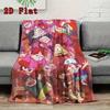 Gravity Falls Cartoon 2D Flat Pattern Flannel Blanket High Quality All Seasons Warmth and Comfort Perfect for Christmas Gifts.P260914583