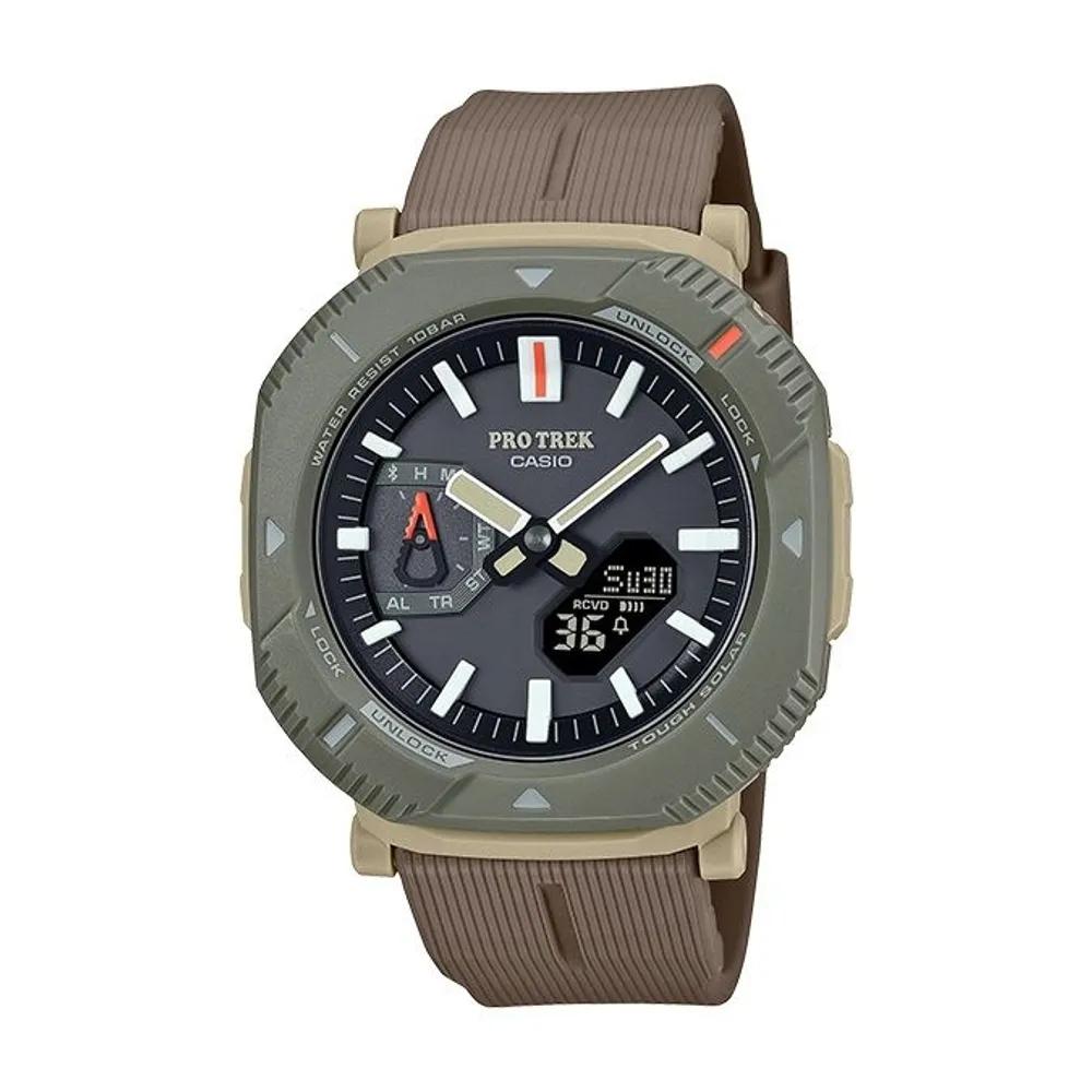 PRJ-B001-5DR IS Solar-powered Outdoor Waterproof Watch