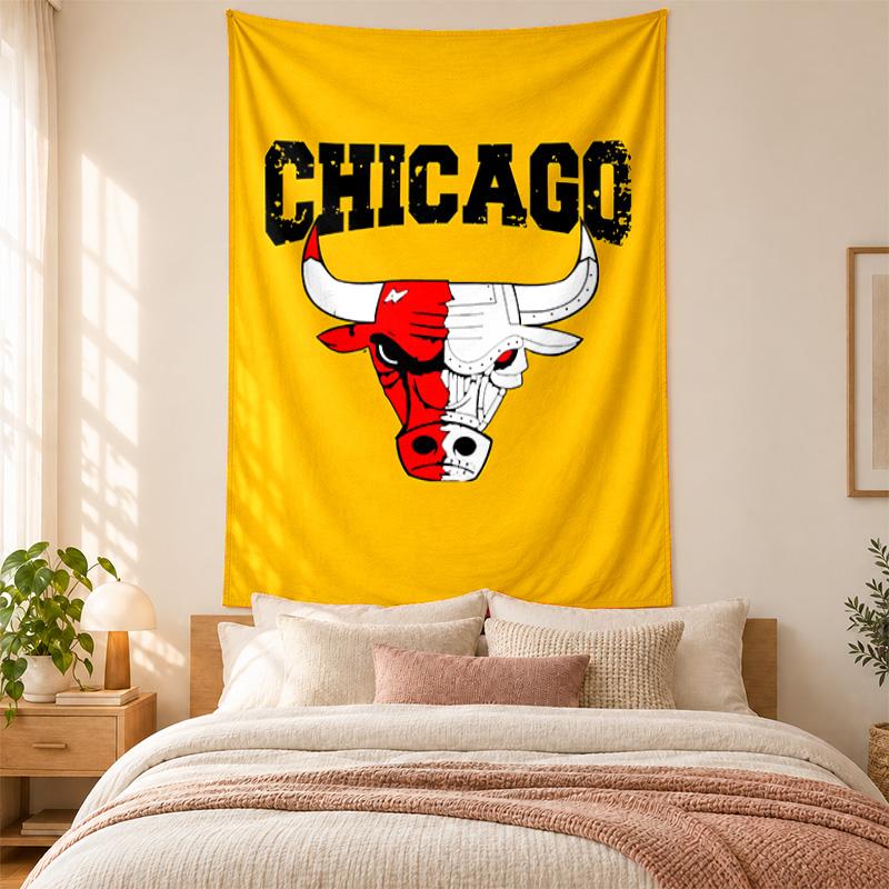 Chicago Bulls Tapestry highquality for decorating living room bedroom dorm walls ideal as bedroom wallart orholiday gift