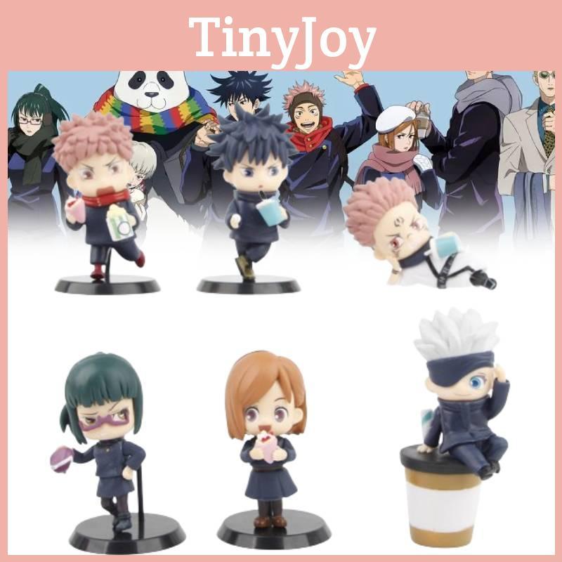 Jujutsu Kaisen Pvc Figure Blind Box Gashapon Anime Collectible Snack Time Model