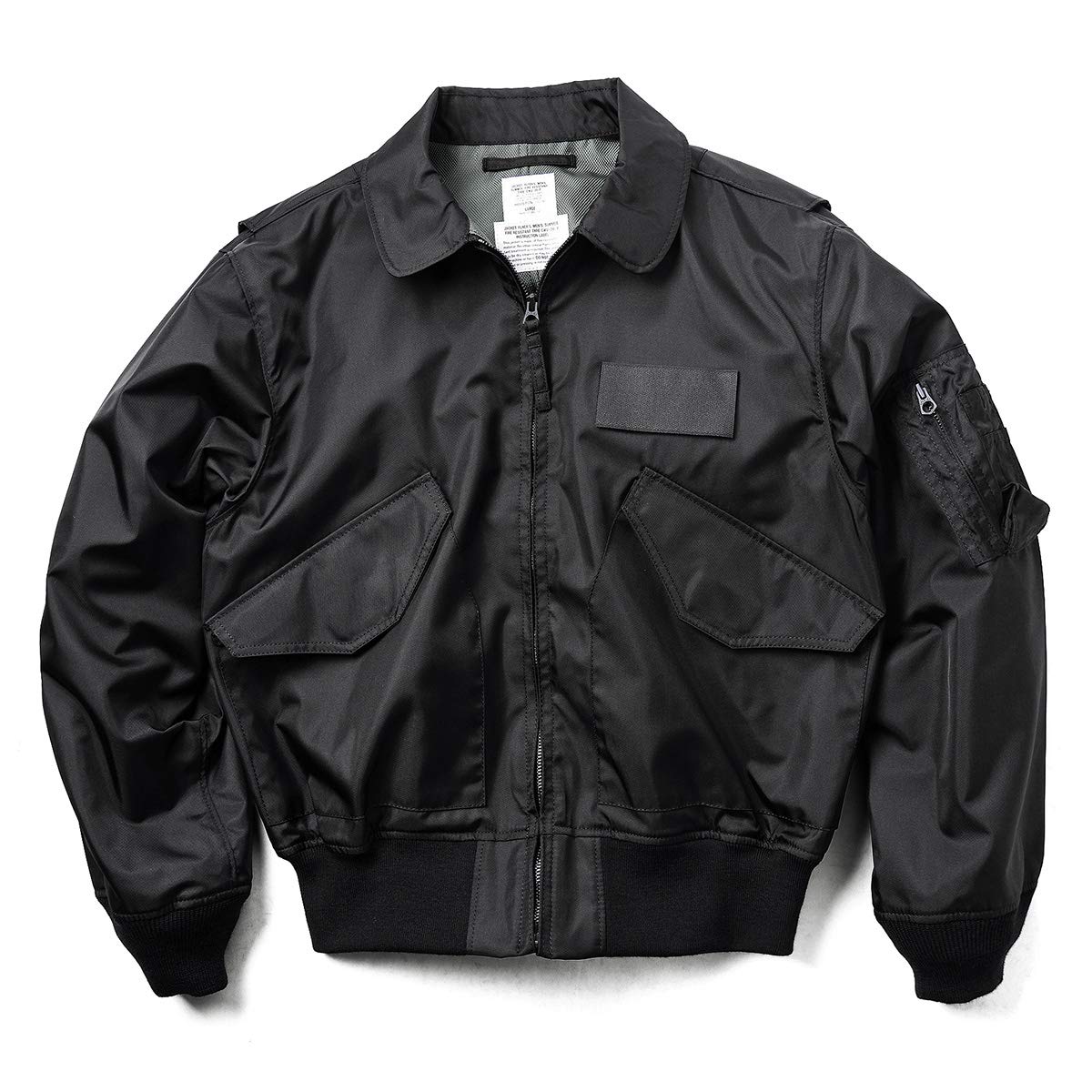 

Летная куртка армии США 5CW36P Сделано в Японии [Хьюстон] CWU-36/P (XL ЧЕРНЫЙ) чёрный