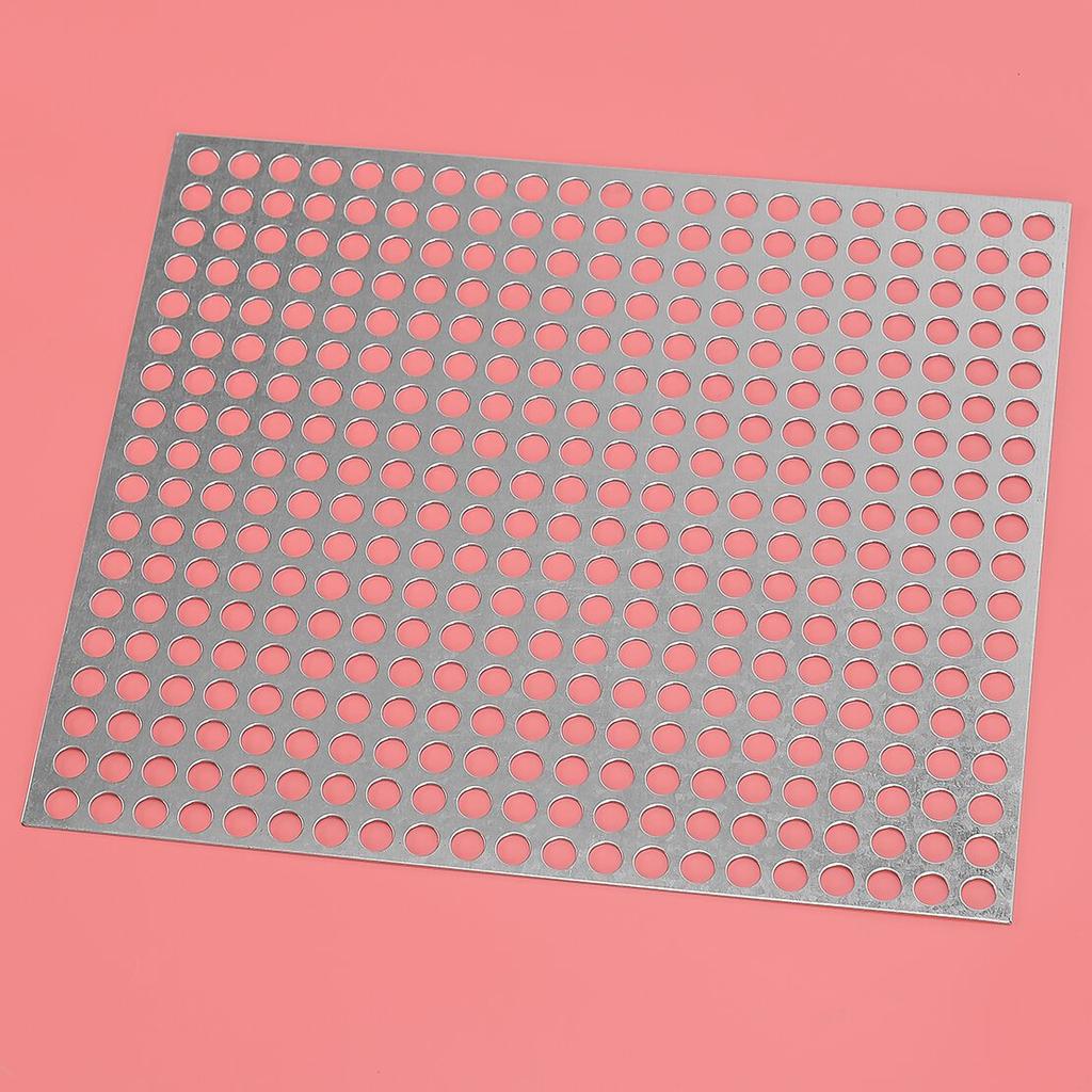 Stainless Steel Perforated Sheet Mesh Plate Screen Decorative Meshes for Ventilation Grill Smoking