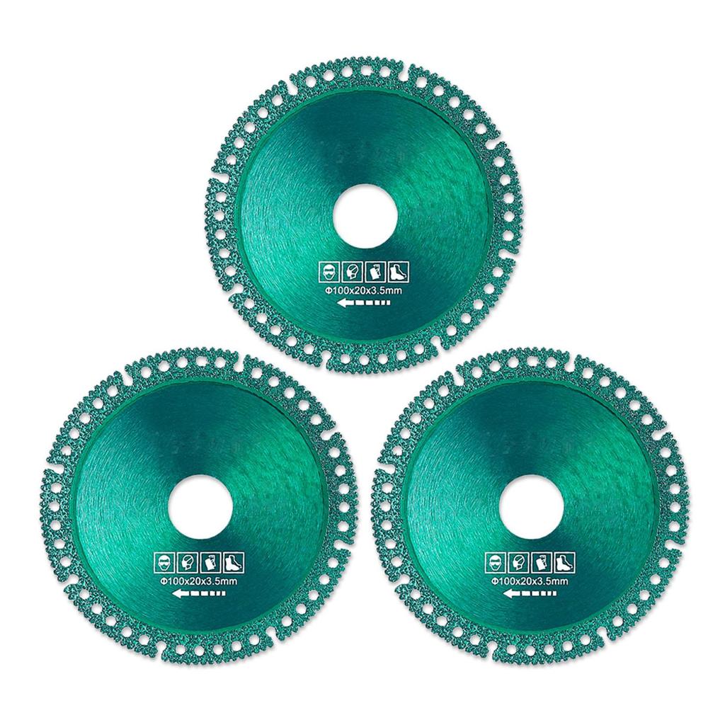 Cutting Saw Blade Multifunctional Incisive Smoothly Chip Removal Diamond Cutting Disc for Ceramic PVC Pipe 3/5/8PCS