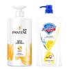 Pantene Lotion Repair Shampoo & Safeguard Shower Gel Duo