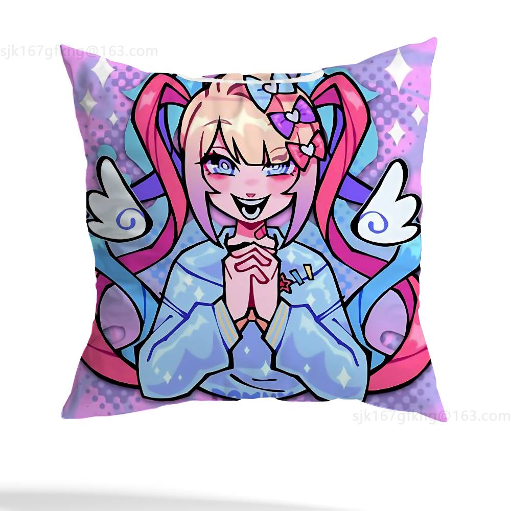 NEEDY GIRL OVERDOSE KAnge Pillowcase Casual Style Decoration, Suitable for Home Decoration (excluding Pillow Core)