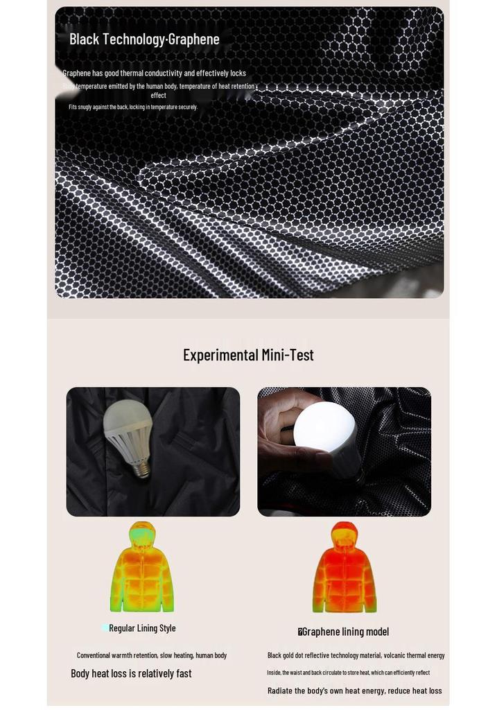 Unisex Warm Windproof Waterproof Cotton Coat with Detachable Hood - Outdoor Sports Jacket