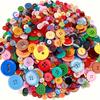202 Stück gemischte Größe Harzknöpfe, 0,7-2,5 cm Mehrfarbig Rund – Großpackung für DIY Nähen, Stricken, Scrapbooking & Kleidung ZSY